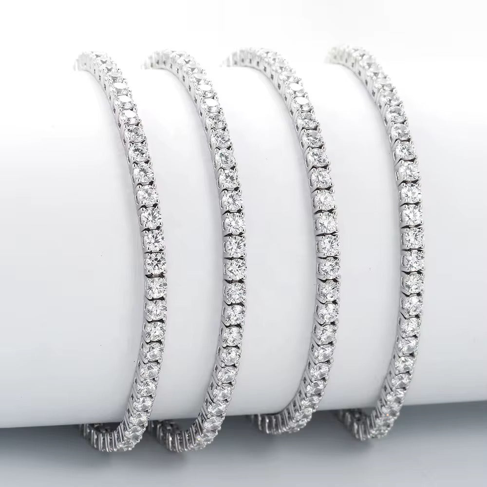 Klassisches Tennisarmband