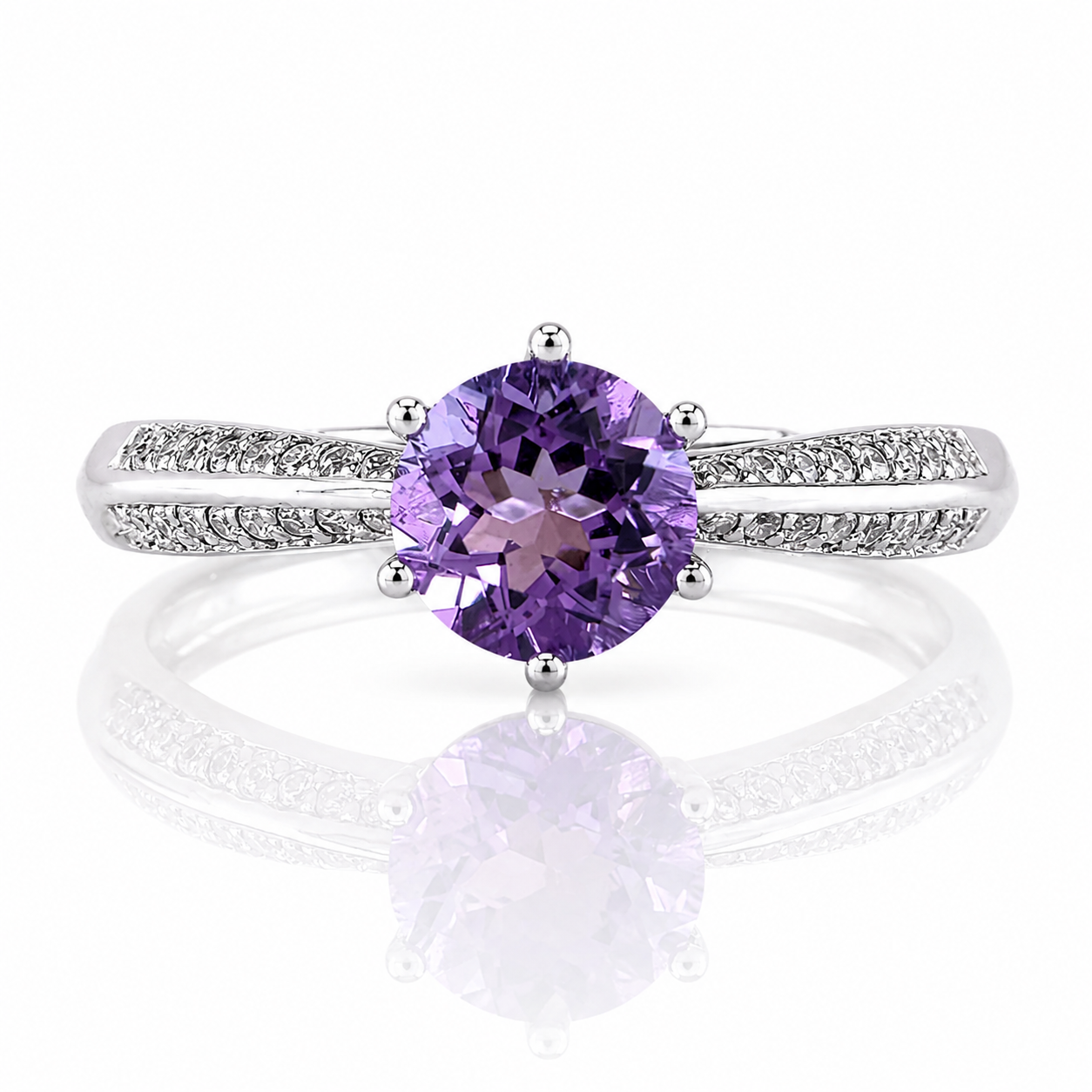 Peridot Solitaire Ring
