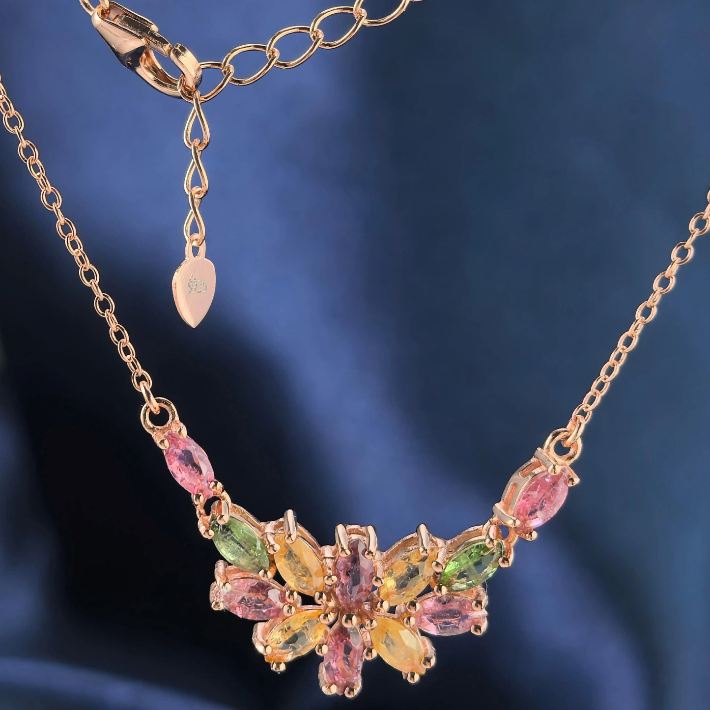 Tourmaline Bloom Necklace