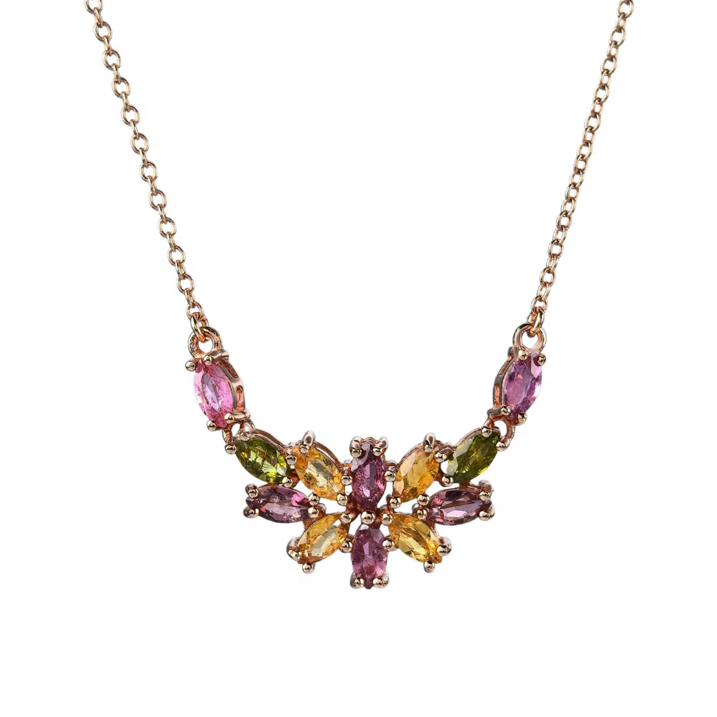 Tourmaline Bloom Necklace