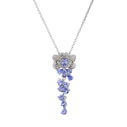 Tanzanite Cascade Necklace