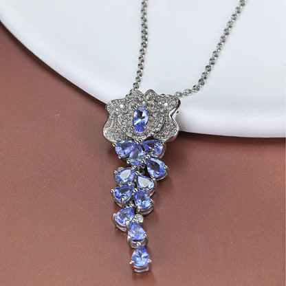 Tanzanite Cascade Necklace