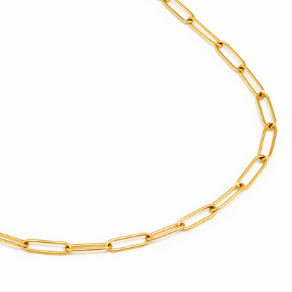 Paperclip Chain Necklace