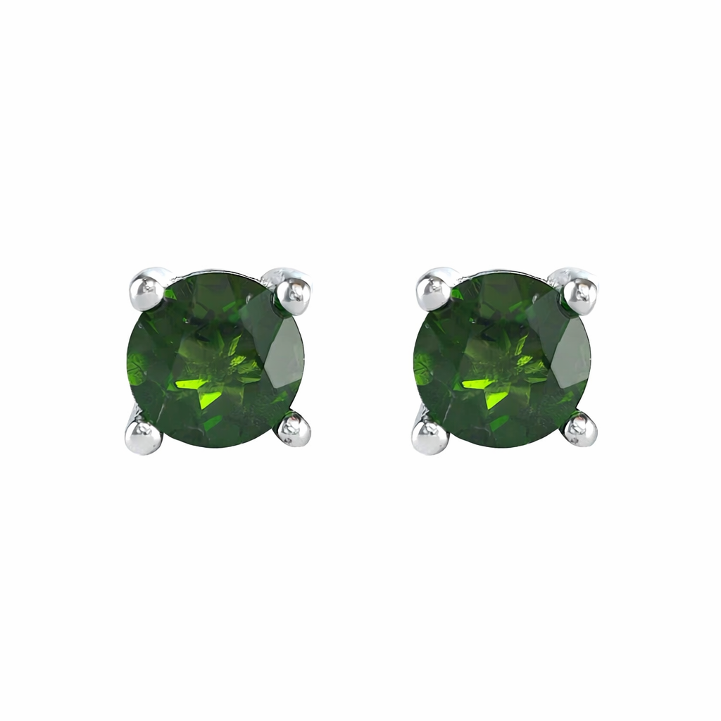 Classic Gemstone Stud Earrings