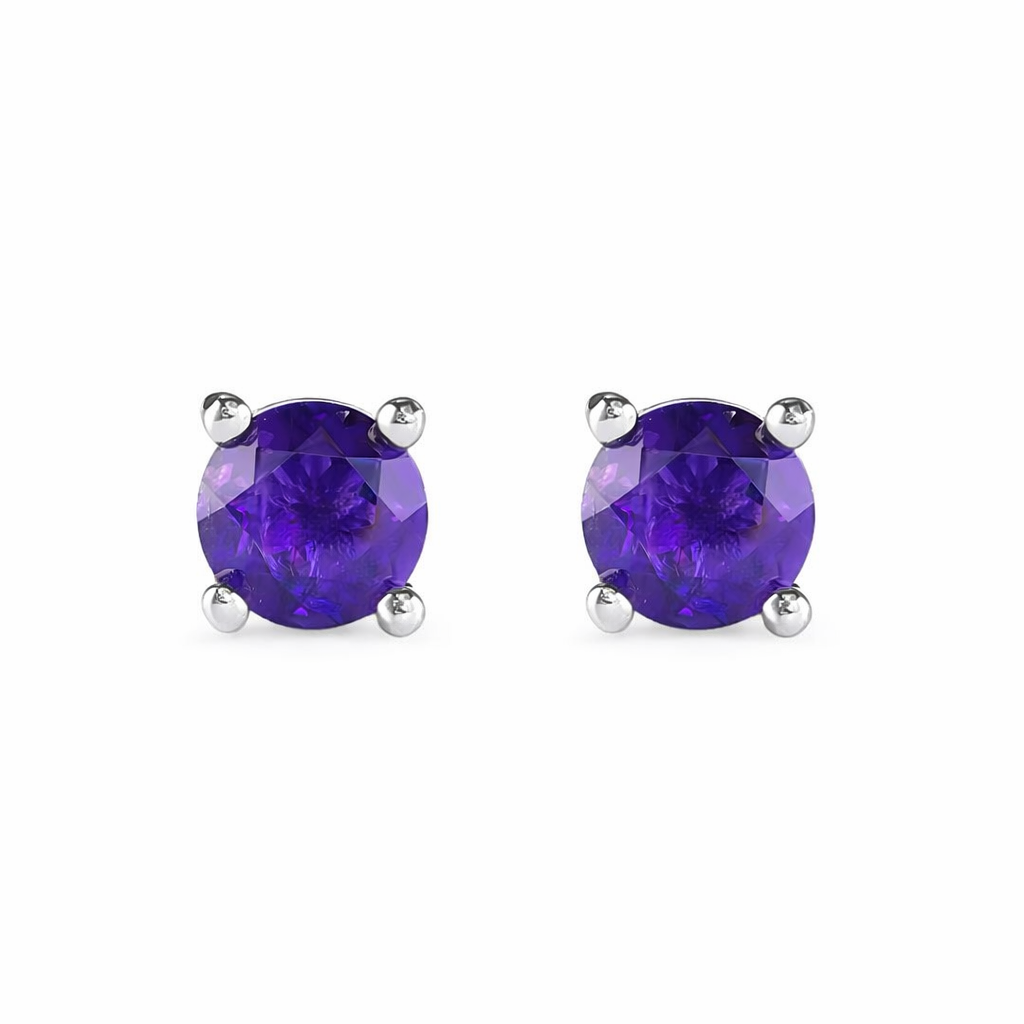 Classic Gemstone Stud Earrings