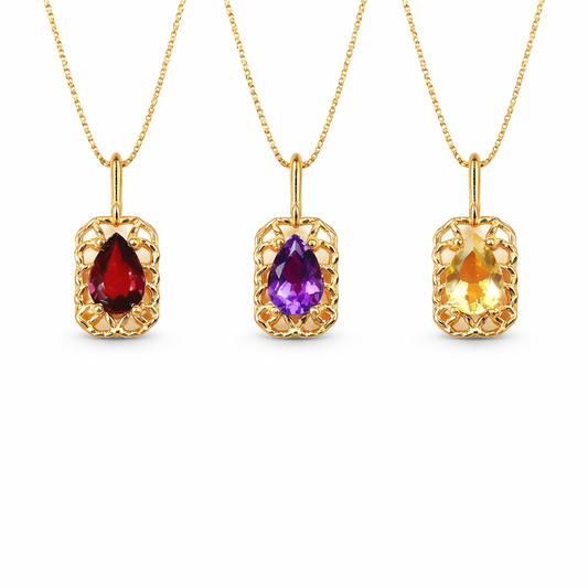 Vintage Drop Necklace