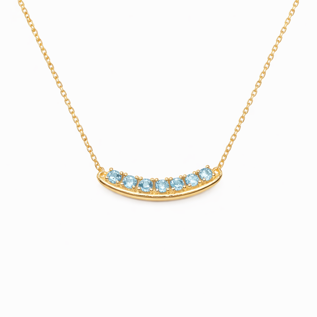 Halskette Arc Blue
