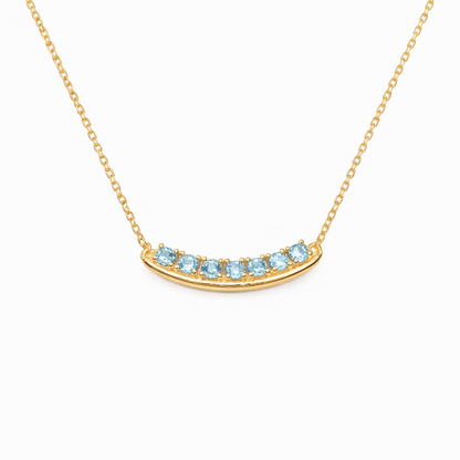 Halskette Arc Blue