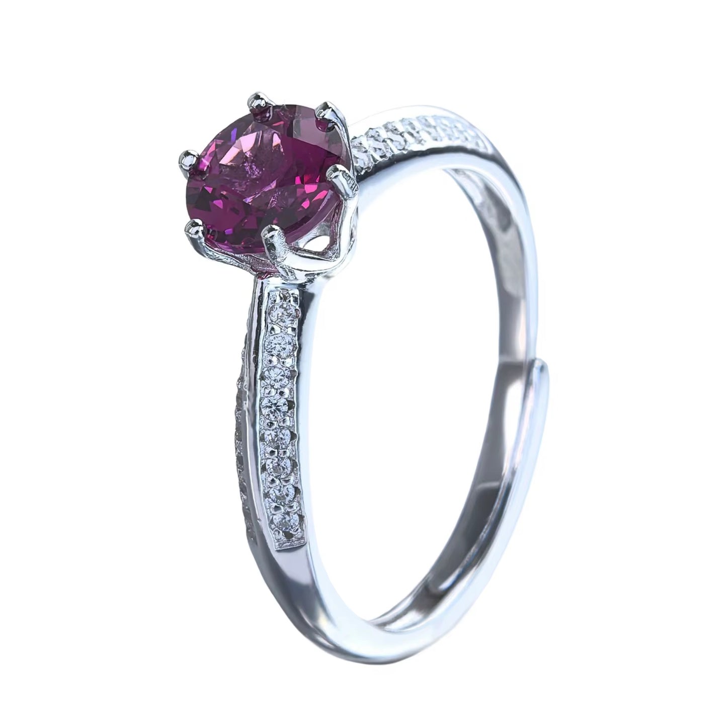 Peridot Solitaire Ring
