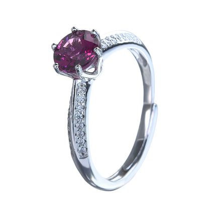Peridot Solitaire Ring