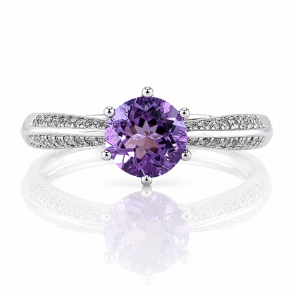 Peridot Solitaire Ring