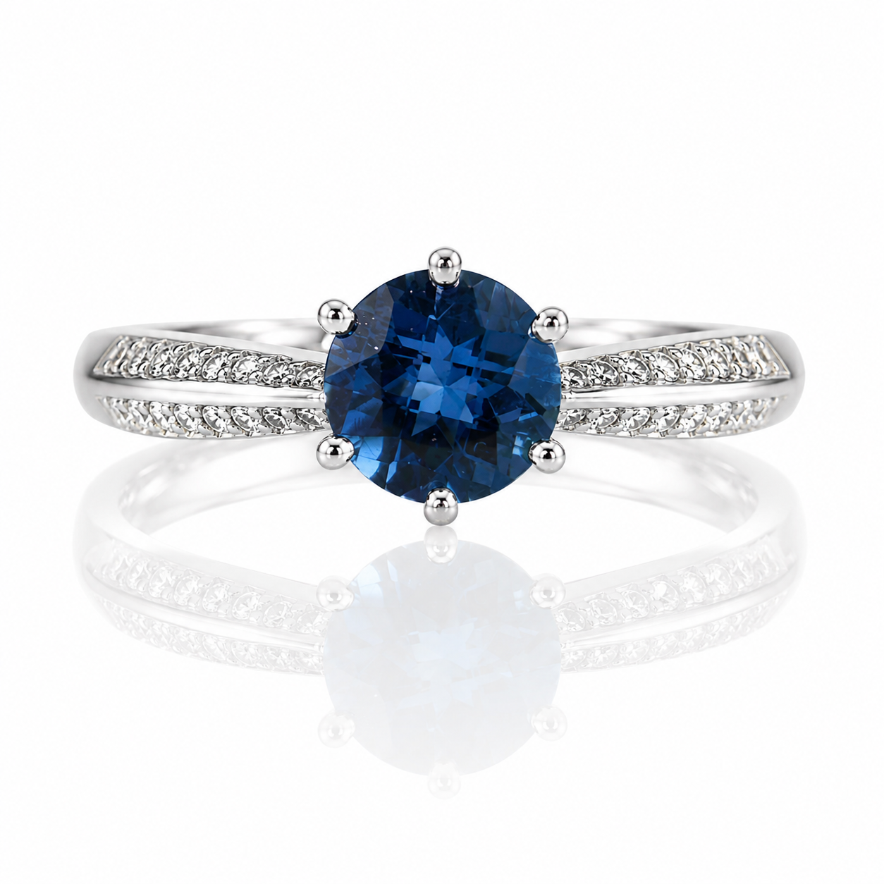 Peridot Solitaire Ring