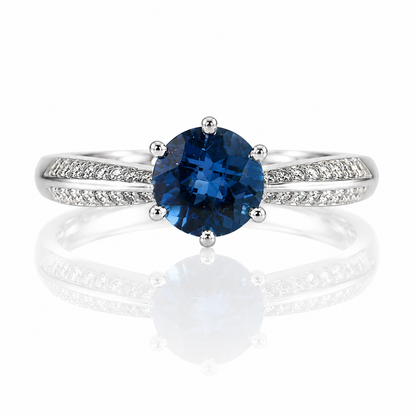 Peridot Solitaire Ring