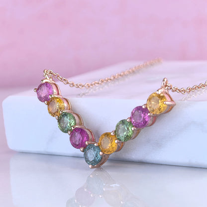Celestia Tourmaline Necklace