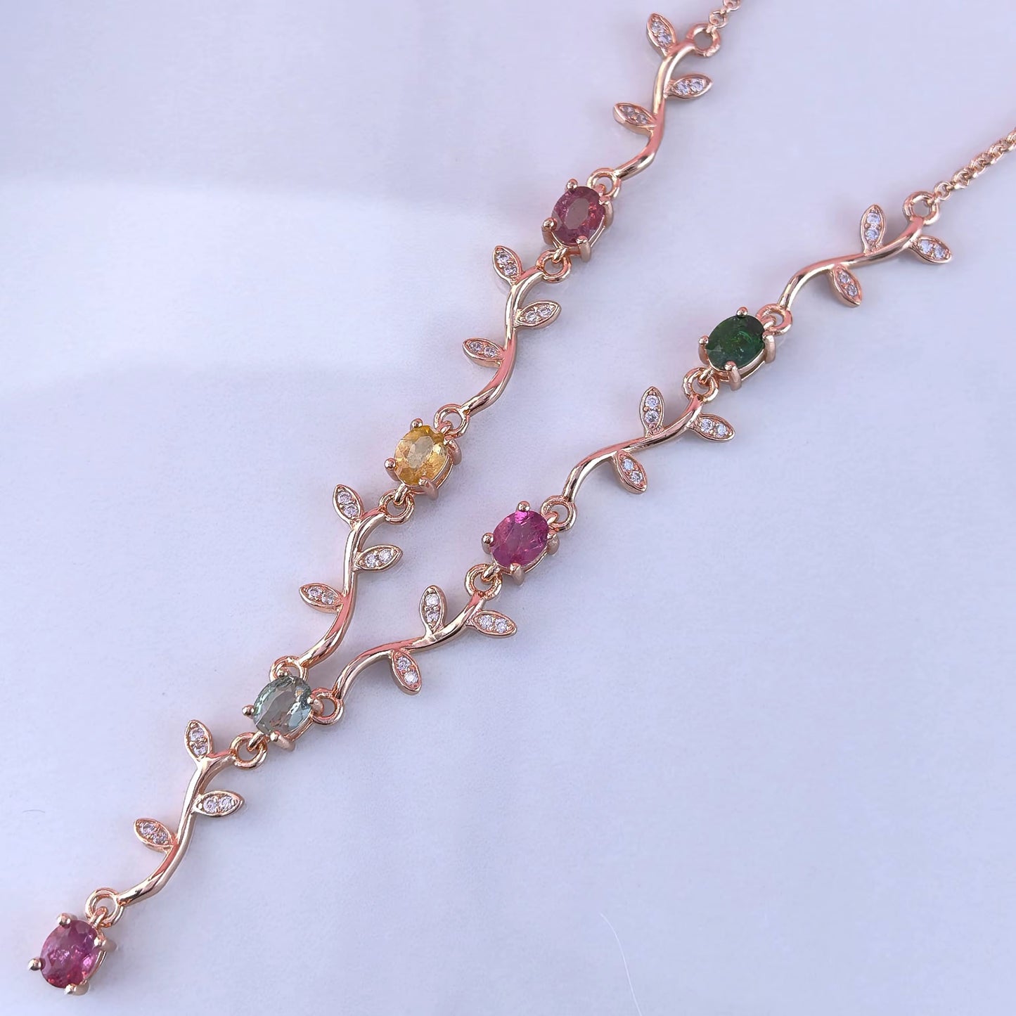 Elysian Vine Tourmaline Necklace