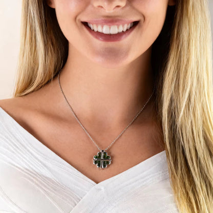 Lucky Heart Gem Necklace