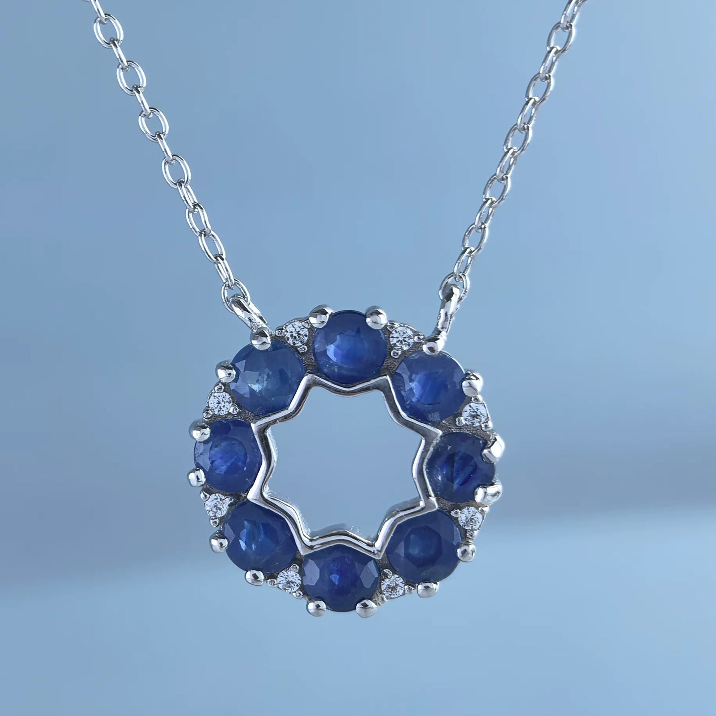Aurelune Sapphire Necklace