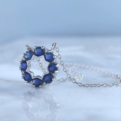 Aurelune Sapphire Necklace