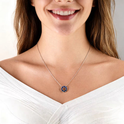 Aurelune Sapphire Necklace