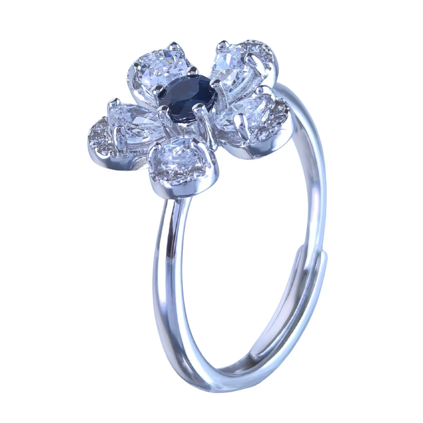 Sapphire Bloom Ring