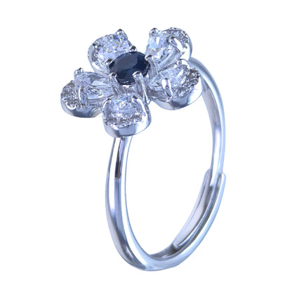Sapphire Bloom Ring