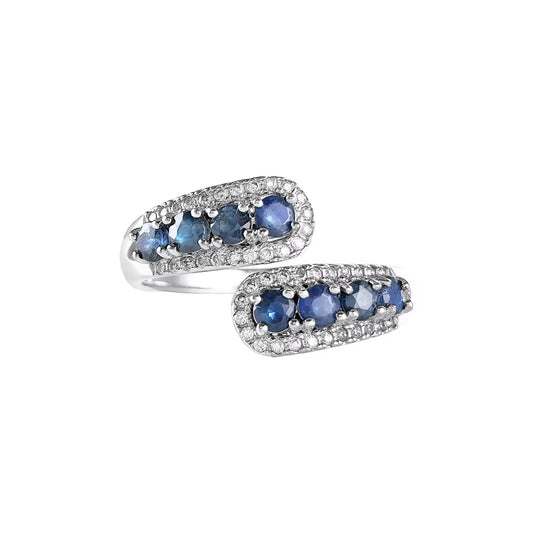 Vintage Sapphire Wrap Ring