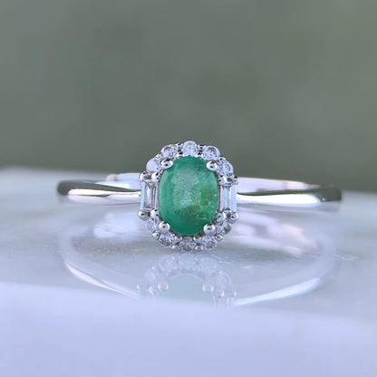 Seraphina Emerald Ring