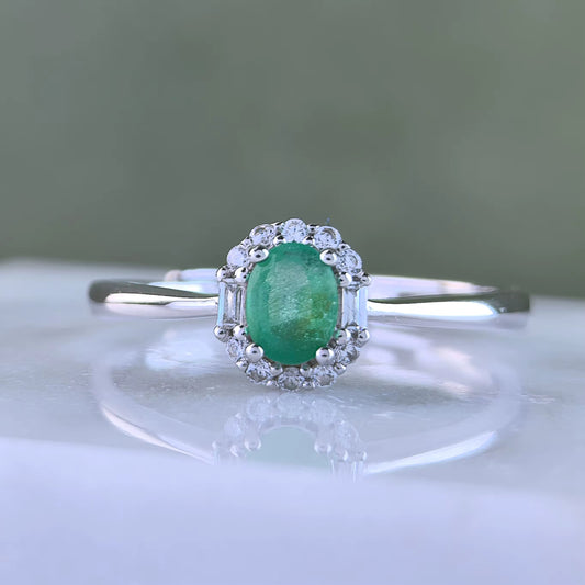 Seraphina Emerald Ring