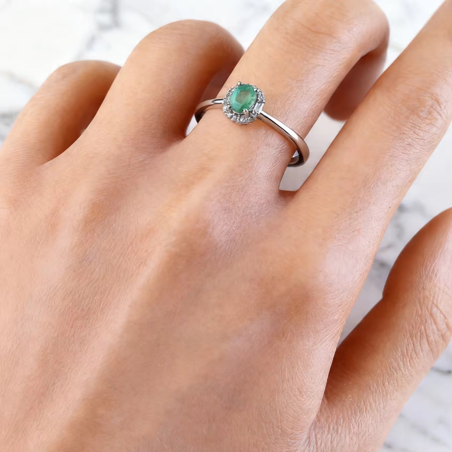 Seraphina Emerald Ring
