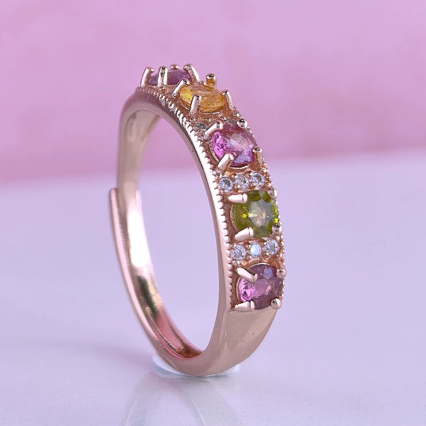 Tourmaline Band Ring
