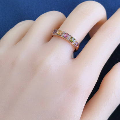 Tourmaline Band Ring