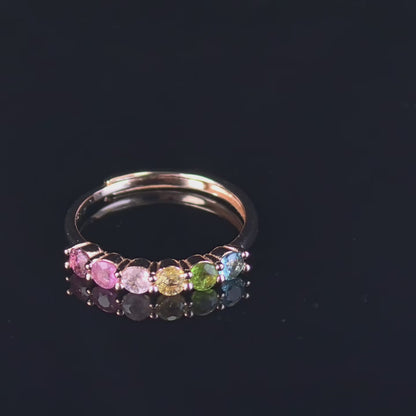 Tourmaline Harmony Ring