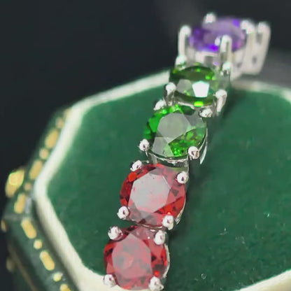 Classic Gemstone Stud Earrings